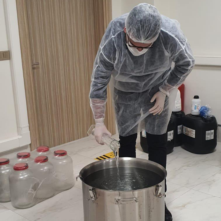 El Antiseptik Üretimi