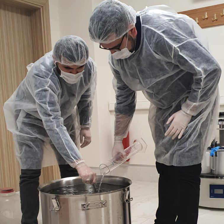 El Antiseptik Üretimi